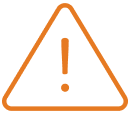 Danger sign icon