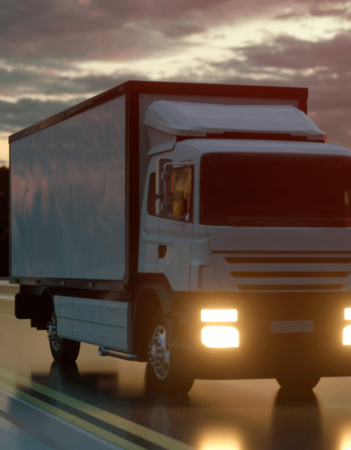 white truck