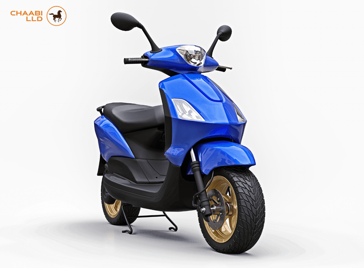 Image moto scooter white